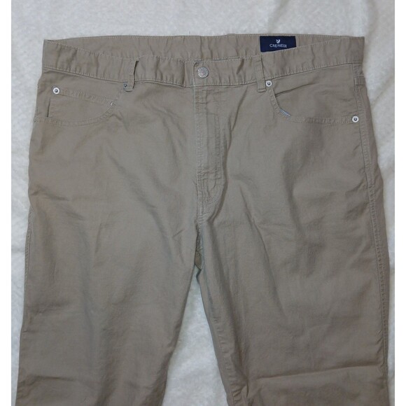 Mens Cremieux Classics Khaki Tan Color Jeans 40X30 Comfort Work Or Everyday Wear - Picture 13 of 16
